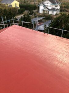 千葉市にて屋根塗装　完工