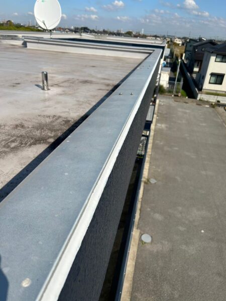 千葉市稲毛区にて雨漏り修理・塗装工事の施工後写真