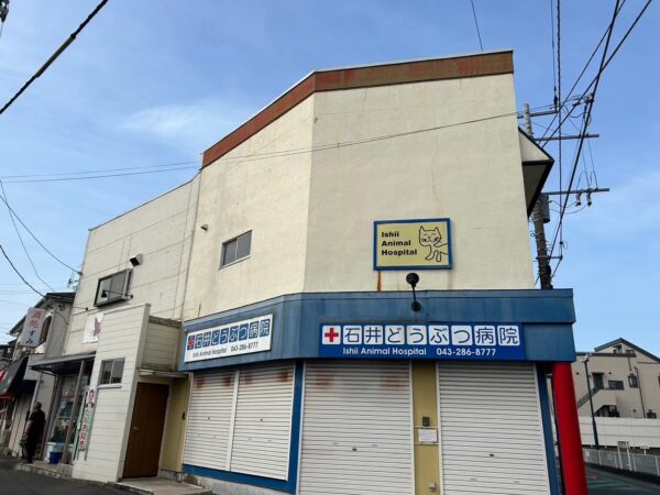 千葉市花見川区にて外壁改修・塗装工事〈築30年の店舗塗装工事〉の施工前写真