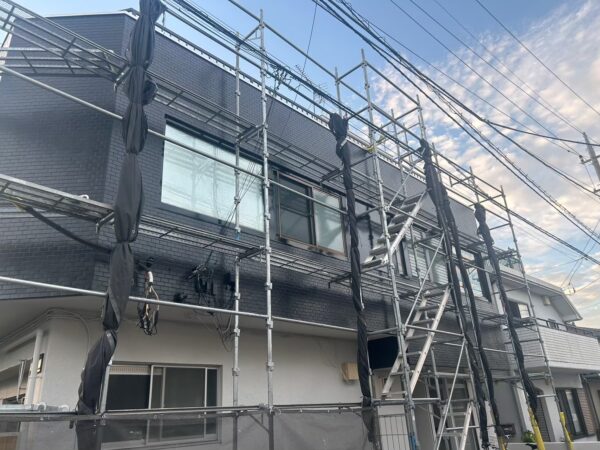 千葉市稲毛区周辺にて外壁塗装〈タイル外壁・付帯部塗装〉の施工後写真